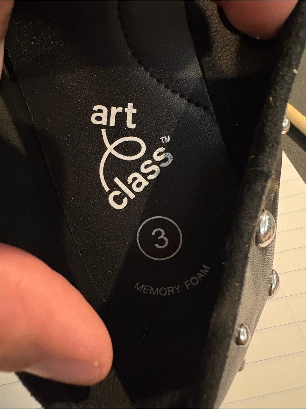 Art Class Madison Studded Black Ballet Flats Mary Jane Multiple Kids Sizes - Picture 12 of 14
